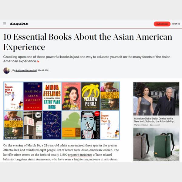 10 Essential Books About the Asian American Experience