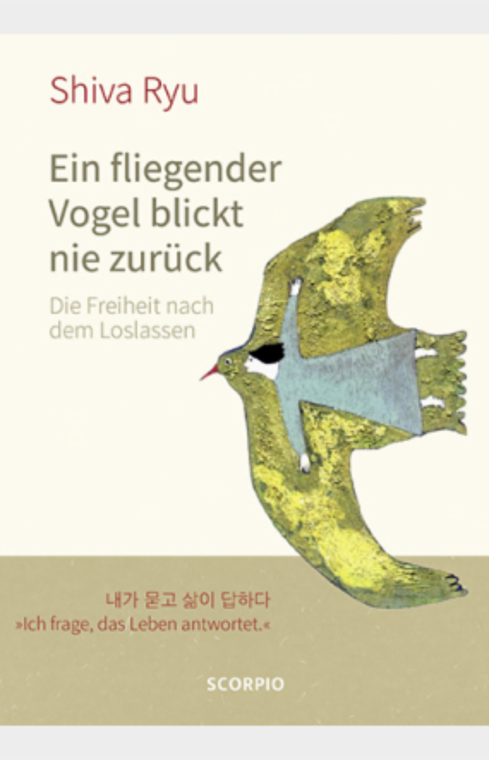 Ein fliegender Vogel blickt nie zurück