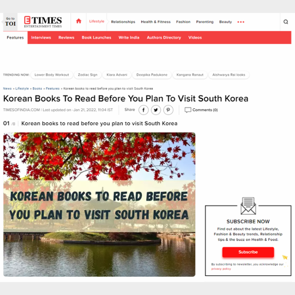 Korean Books To Read Before You Plan To Visit South Korea