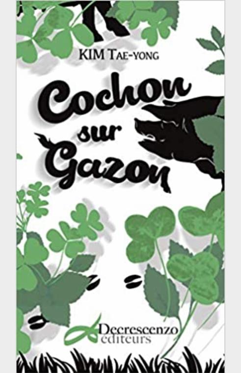 Cochon sur gazon