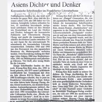 Asiens Dichter und Denker