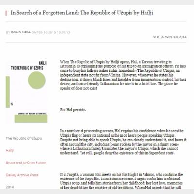 In Search of a Forgotten Land: The Republic of Užupis by Haïlji | LIST