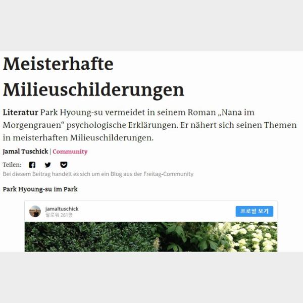 Meisterhafte Milieuschilderungen