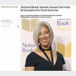 National Book Awards: Susan Choi wins fiction prize for Trust Exercise