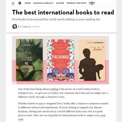 The best international books to read