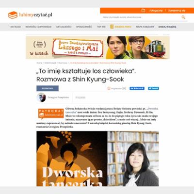 „To imię kształtuje los człowieka”. Rozmowa z Shin Kyung-Sook